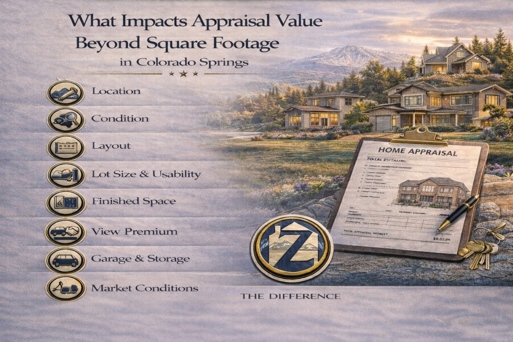 What Impacts Appraisal Value Beyond Square Footage in Colorado Springs